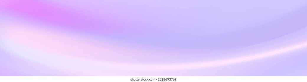 A soft, blurred gradient background featuring pastel shades of purple, pink, and white, with a subtle curved line in the lower right corner.
