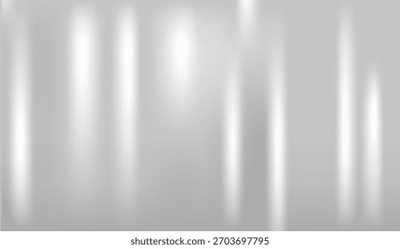 Fondo de rayas de luz de Vertical de plata borrosa suave