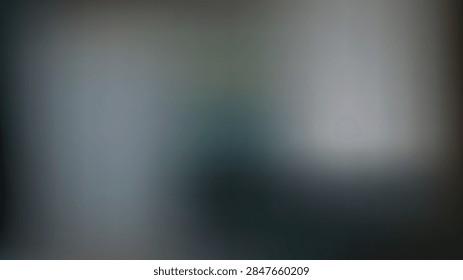 Soft blurred window light gradient background for calm modern design mood
