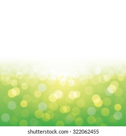 Soft Blurry Background with Bokeh Defocused Lights