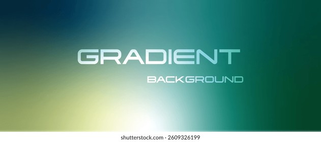 Soft Blurry Gradient Background with Text Overlay