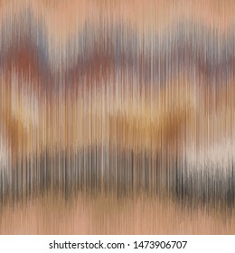 Soft blurry ikat gradient ombre seamless repeat vector pattern in natural terra cotta desert colors.  Abstract landscape, ancient weaving.  Great for home decor, fashion, stationary.  Generative art.