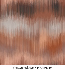 Soft blurry ikat gradient ombre seamless repeat vector pattern in natural terra cotta desert colors.  Abstract landscape, ancient weaving.  Great for home decor, fashion, stationary.  Generative art.