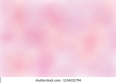 Soft blurry pink abstract background, vector.