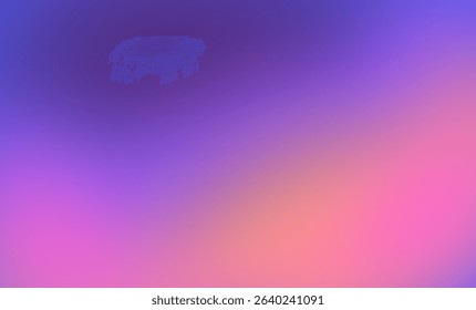 Soft and blurry purple-pink-orange gradient background. Modern abstract design, ideal for digital and graphic backgrounds.