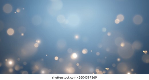 Soft bokeh background.Blurry particles.Bright bokeh light.Cute background	
