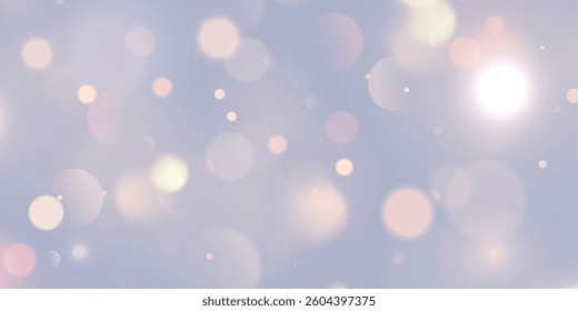 Soft bokeh background.Blurry particles.Bright bokeh light.Cute background	