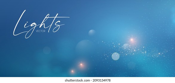 Soft bokeh. Elegant vector light effect. Fluid color and blur trendy screen design.