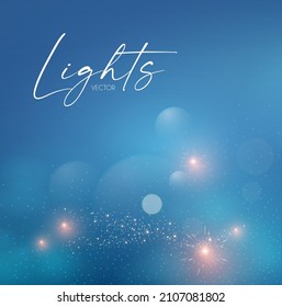 Soft bokeh. Elegant vector light effect. Fluid color and blur trendy screen design.