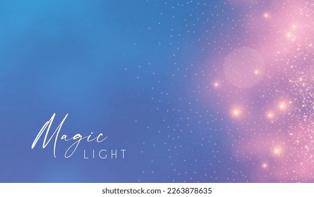 Soft bokeh. Elegant vector light effect. Fluid color and blur trendy screen design.