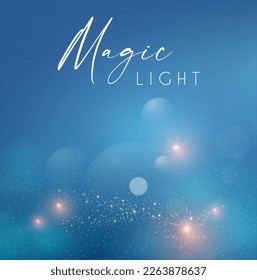 Soft bokeh. Elegant vector light effect. Fluid color and blur trendy screen design.