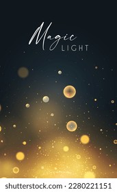 Soft bokeh. Elegant vector light effect. Fluid color and blur trendy screen design.