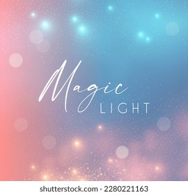 Bokeh suave. Elegante efecto de luz vectorial. Color fluido y diseño de pantalla a la última.