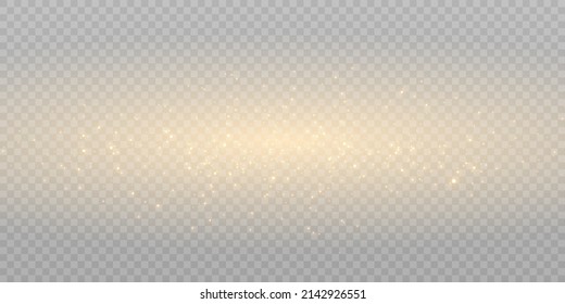 Soft bokeh and lights on a transparent background.Vector 10 eps