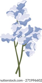 Soft Botanical Flower Vector Collection