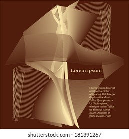 soft brown  abstract background for your text