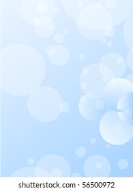 Soft bubbles background