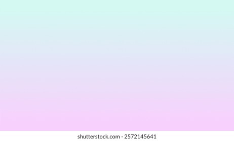 a soft and calming gradient background. It transitions from a light, bright mint green at the top to a warm, soft pink at the bottom.