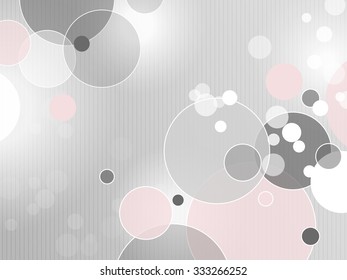 Soft circle background pastel grey pink