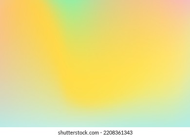 Fondo de nube suave en una gradación de colores pastel. Resumen de la paleta de colores pastel con gradiente borroso. Vector