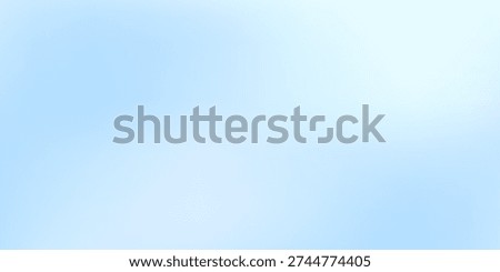 Soft cloud blue white gradient abstract background, blurred smooth wavy blue wallpaper