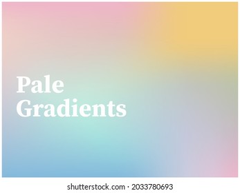 Soft cloudy is gradient pastel, Abstract sky background in sweet color. Pale Gradients