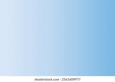Soft color background. Abstract Background Light Blue and White Color. Gradient Background. Gradient Pastel blue to white. Vector illustration