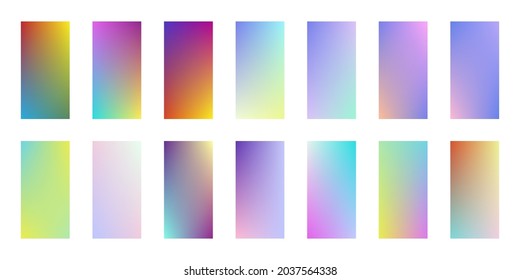 Soft color background. Creative multicolored blurred. Modern screen vector design for mobile app. Soft color gradients. Vector illustration. Eps 10.