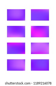 Soft color background design. Creative Gradient set for greeting card, flyer, invitation, poster, brochure, banner calendar. 