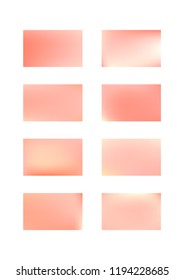 Soft color background design. Creative Gradient set for greeting card, flyer, invitation, poster, brochure, banner calendar. 