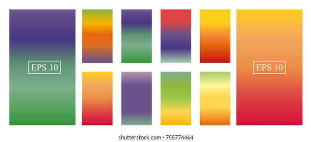 Soft color background. Soft color gradients.