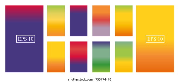 Soft color background. Soft color gradients.