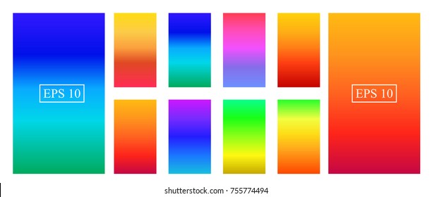 Soft color background. Soft color gradients.
