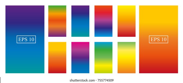Soft color background. Soft color gradients.