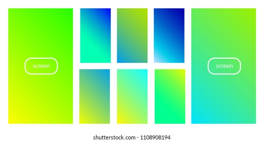 Soft color background. Soft color gradients. Modern screen vector design for mobile app.