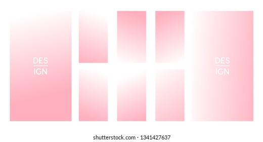 Soft color background. Modern and abstract screen vector design for social media. Soft color gradients. 