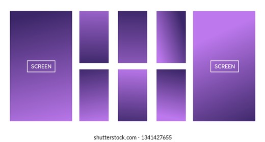 Soft color background. Modern and abstract screen vector design for social media. Soft color gradients. 