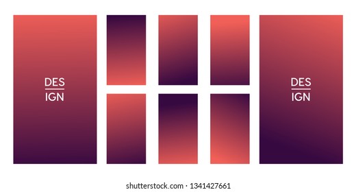 Soft color background. Modern and abstract screen vector design for social media. Soft color gradients. 
