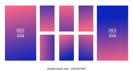 Soft color background. Modern and abstract screen vector design for social media. Soft color gradients. 