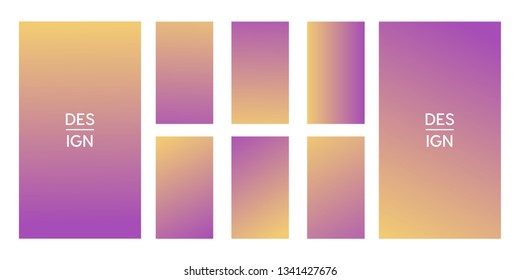 Soft color background. Modern and abstract screen vector design for social media. Soft color gradients. 