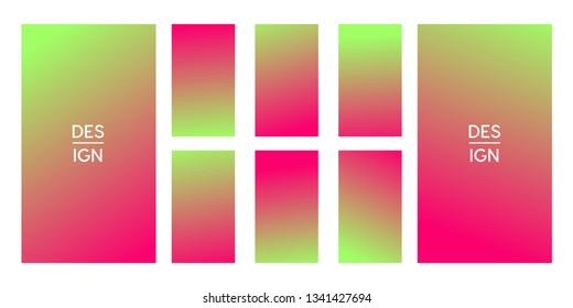 Soft color background. Modern and abstract screen vector design for social media. Soft color gradients. 