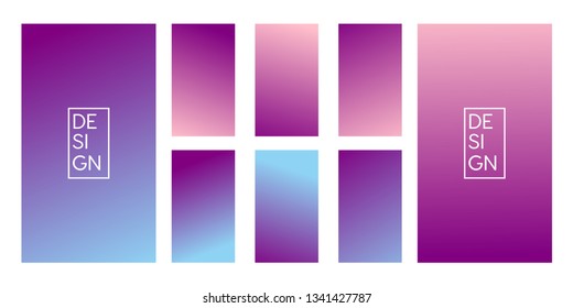 Soft color background. Modern and abstract screen vector design for social media. Soft color gradients. 