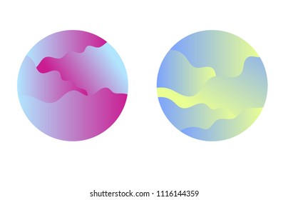 Soft color background. Modern screen vector design for mobile app. Soft color abstract gradients. Vivid Gradient Backgrounds. Set of vector colorful posters.