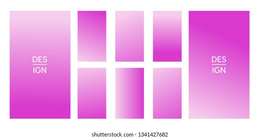 Soft color background. Modern screen vector design for mobile app. Soft color gradients. Gradients template for social media.
