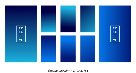 Soft color background. Modern screen vector design for mobile app. Soft color gradients. Gradients template for social media.
