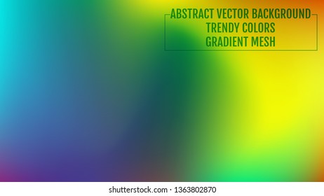 Soft color background. Modern screen vector design for mobile app or user interface. Soft color gradients. Nature backdrop.  Ecology concept for your graphic design, banner or poster