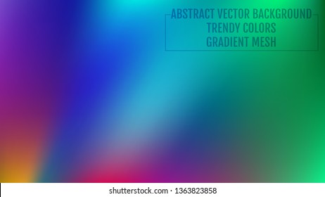 Soft color background. Modern screen vector design for mobile app or user interface. Soft color gradients. Nature backdrop.  Ecology concept for your graphic design, banner or poster