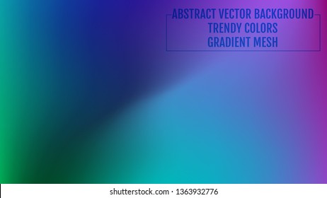Soft color background. Modern screen vector design for mobile app or user interface. Soft color gradients. Nature backdrop.  Ecology concept for your graphic design, banner or poster