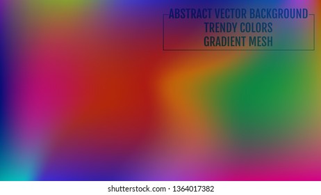 Soft color background. Modern screen vector design for mobile app or user interface. Soft color gradients. Nature backdrop.  Ecology concept for your graphic design, banner or poster