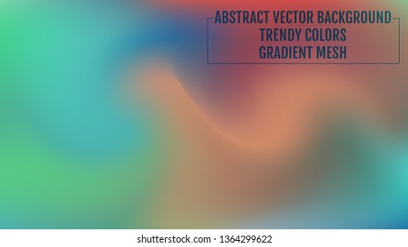 Soft color background. Modern screen vector design for mobile app or user interface. Soft color gradients. Nature backdrop.  Ecology concept for your graphic design, banner or poster